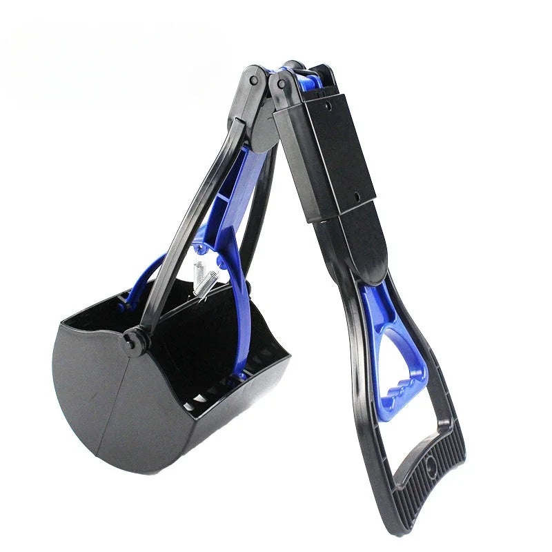 New Dog Poop Picker Extra Long Handle Large Collapsible Scooper Outdoor Dog Walking Cleaning Tool Feces Collector Pet Products