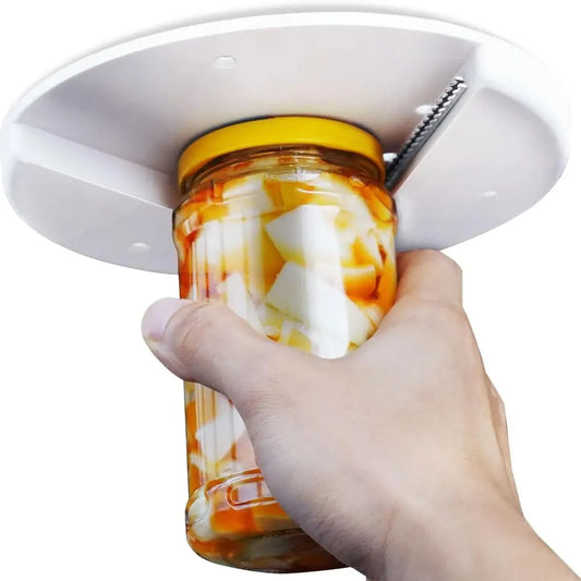 Game-Changer Jar Opener -  Mounted Convenience, One-Handed Power