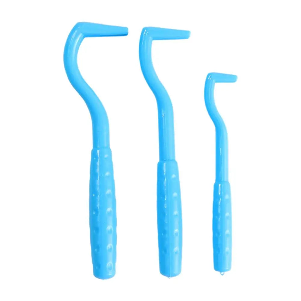 Plastic Pet Lice Remover Hook Soft Dog Cat Flea Remover Hook Tick Extractor Tweezer Portable Universial Pet Cleaning Supplies