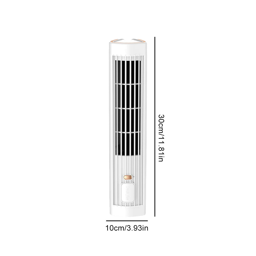 Streamline Portable Tower Fan – Wall Mountable, USB Powered