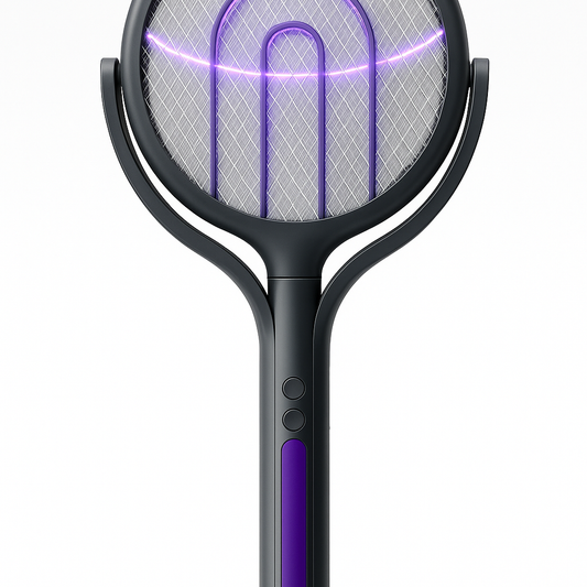 Mega Rotating 2-in-1 Bug Zapper & Swatter