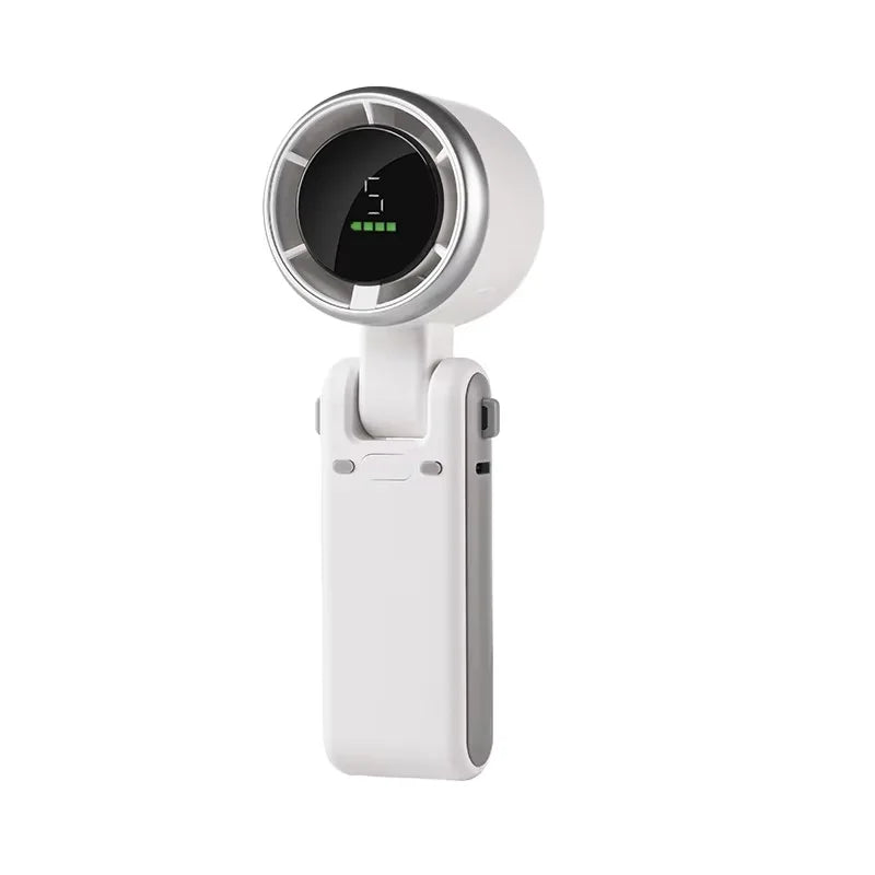 Best-Selling Mini Turbo Neck Fan - 180 Degree Adjustable, Handheld, Desktop & Foldable