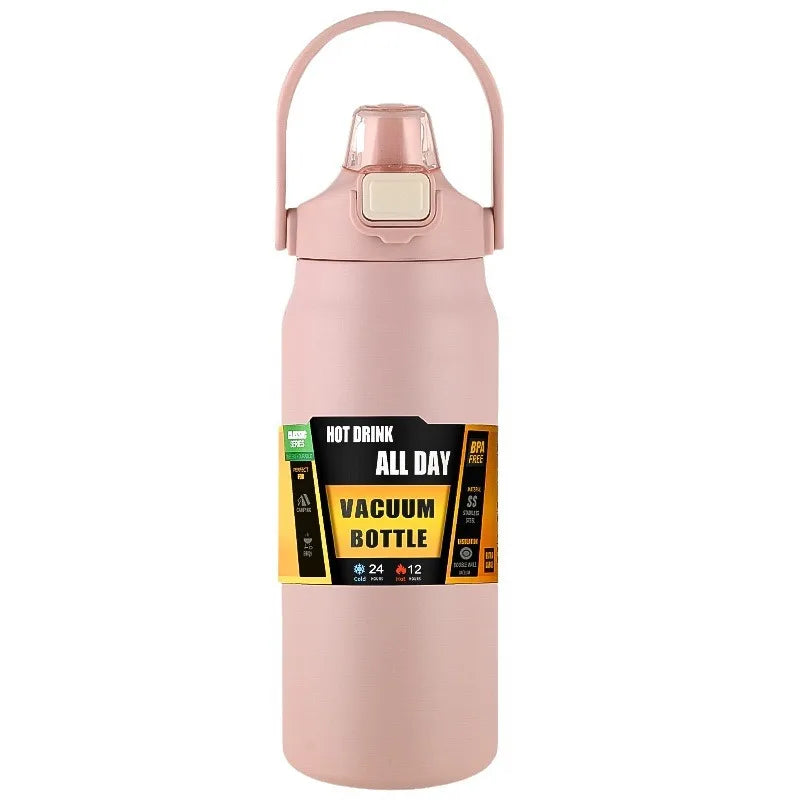 Explorer Portable Thermal Mug - With Straw