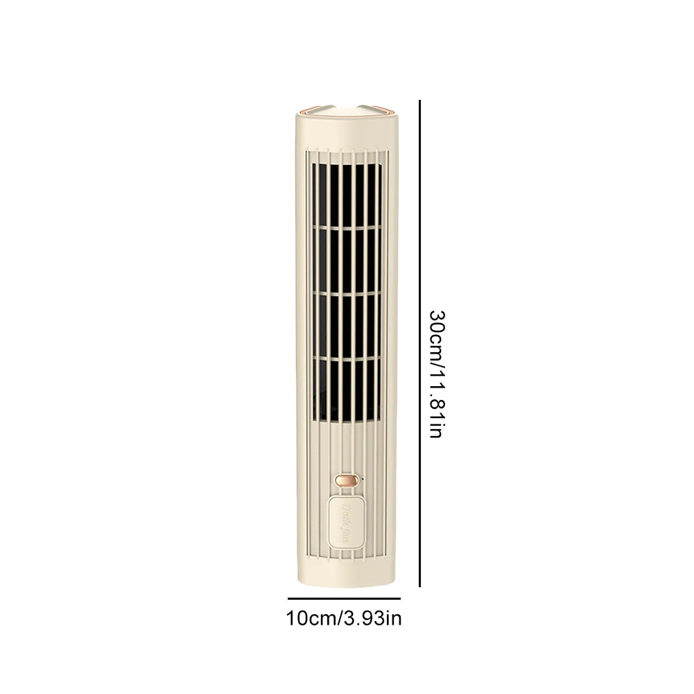 Streamline Portable Tower Fan – Wall Mountable, USB Powered