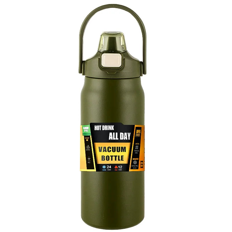 Explorer Portable Thermal Mug - With Straw