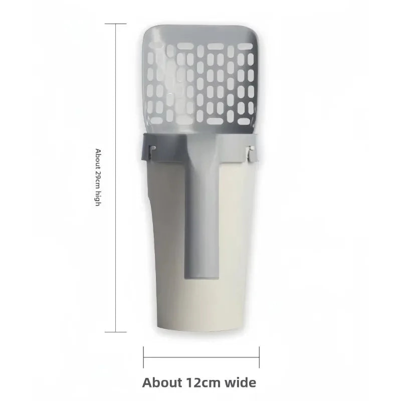 Hassle-Free Cat Litter Scoop – Filter, Pick & Clean in Seconds