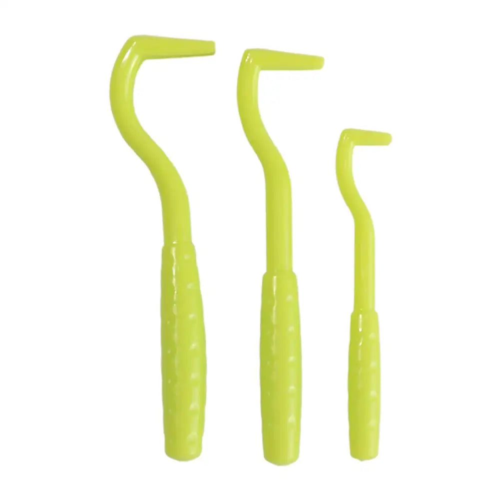 Plastic Pet Lice Remover Hook Soft Dog Cat Flea Remover Hook Tick Extractor Tweezer Portable Universial Pet Cleaning Supplies