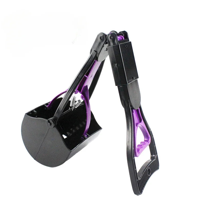New Dog Poop Picker Extra Long Handle Large Collapsible Scooper Outdoor Dog Walking Cleaning Tool Feces Collector Pet Products